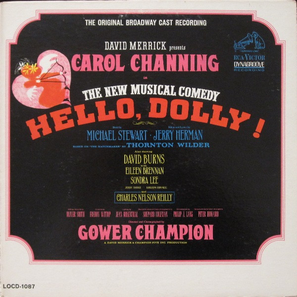 David Merrick (2) Presents Carol Channing - Hello, Dolly! (The Original Broadway Cast Recording) (LP, Album, Mono, RE, Roc) (Mint (M))