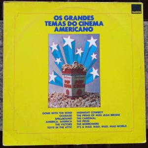 The Cinema Sound Stage Orchestra - Os Grandes Temas Do Cinema Americano (LP) (Mint (M))
