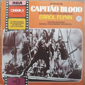 Charles Gerhardt, National Philharmonic Orchestra - Capitão Blood E Outros Filmes Célebres De Errol Flynn (LP) (Mint (M))