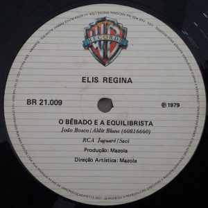 Elis Regina - O Bêbado E A Equilibrista (12", Single, Promo) (Near Mint (NM or M-))